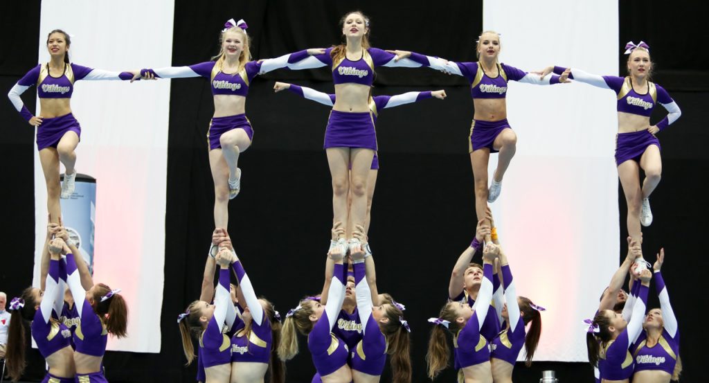 Cheerleader ab nächstem Schuljahr in der Akademie – Ein Meilenstein im Vikings Cheerleading Programm