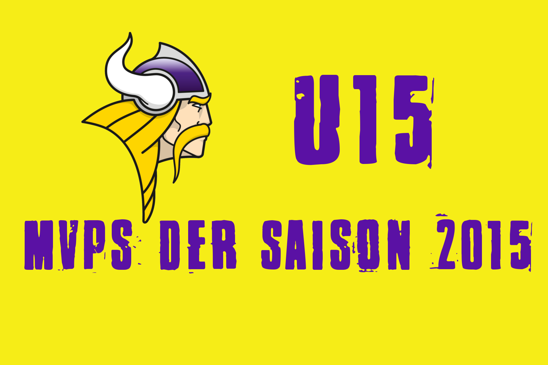 U15: MVPs der Saison 2015