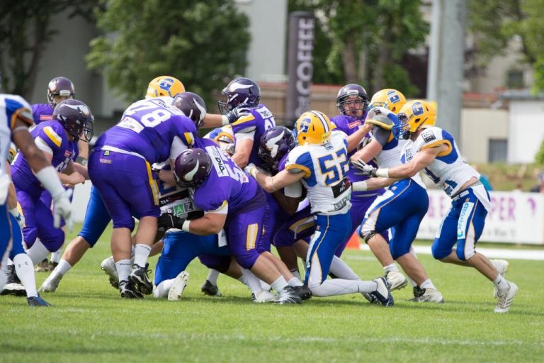 Vikings unterliegen Giants knapp