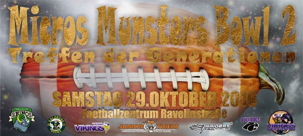 Micros Munsters Bowl 2 – Ein „schauriger“ Spieltag unserer Jüngsten und Ältesten