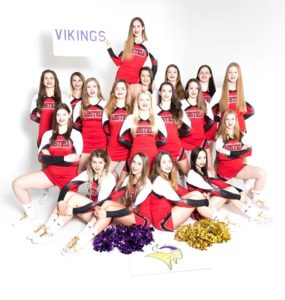 Vikings-Cheerleader bei der WM