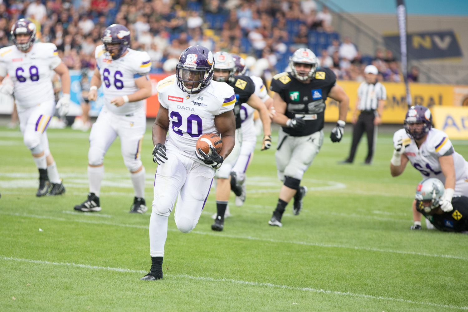 Dacia Vikings verlieren Offensiv-Schlacht in der Austrian Bowl