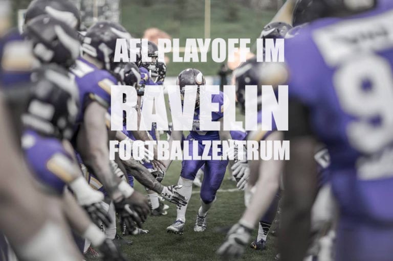 Dacia Vikings spielen AFL Playoff im Footballzentrum Ravelin!