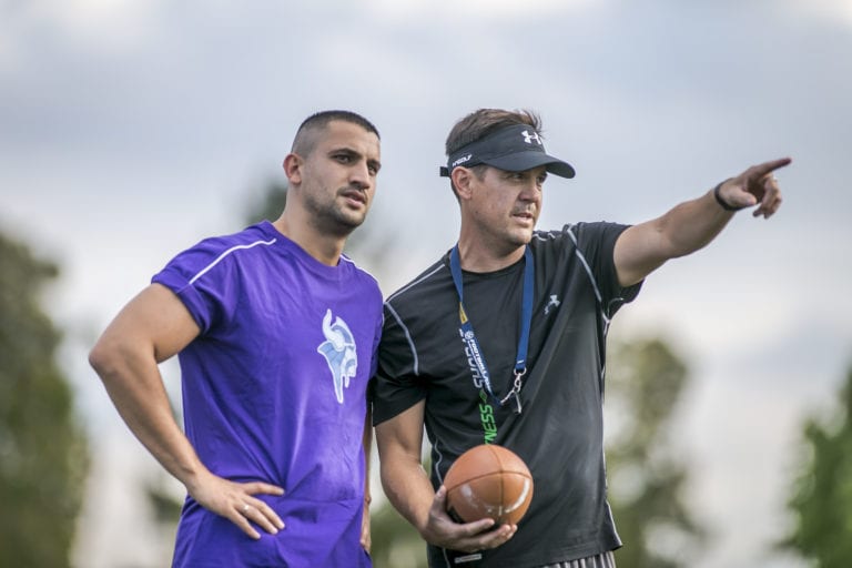 Das Probetraining von Box-Champion Marcos Nader bei den Dacia Vikings – Und jetzt bist DU dran!