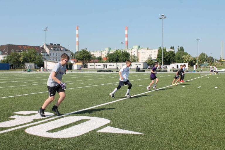 Auf die Plätze – Fertig – Los! Das erste Teamtraining in Kleingruppen bei den Dacia Vikings