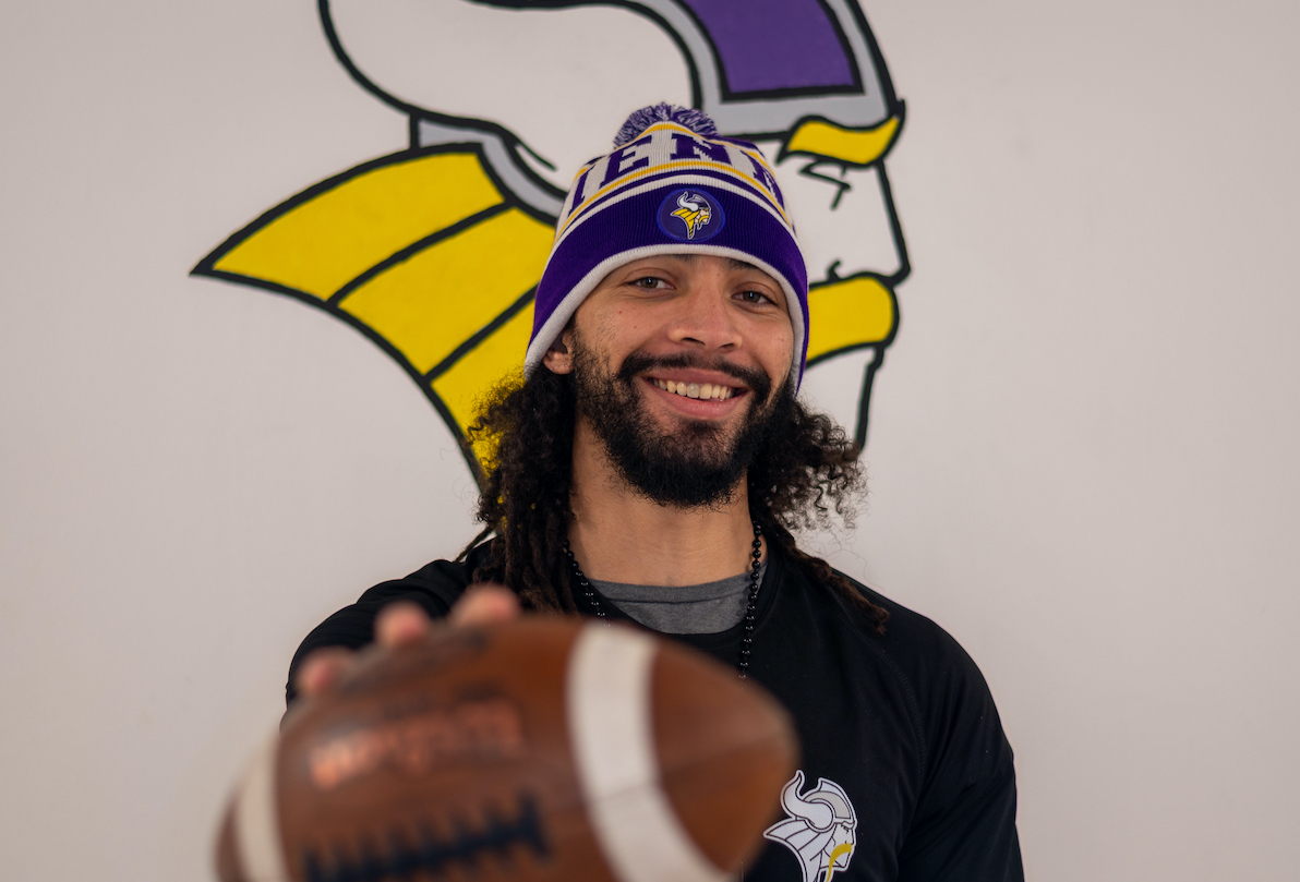 Welcome to Vienna! Eystin Salum ist der neue Vikings Quarterback