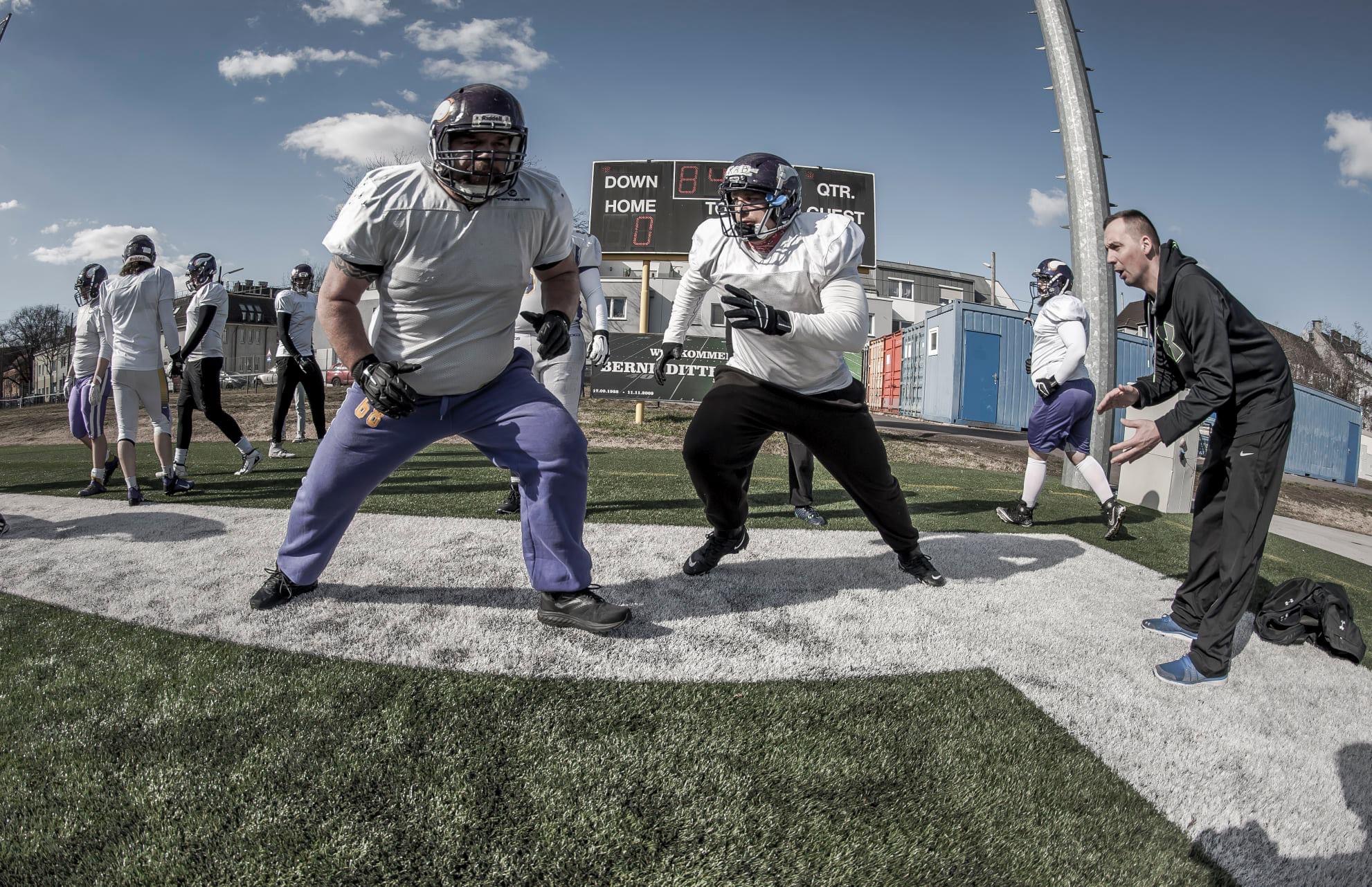 Impressionen vom Dacia Vikings Trainingscamp