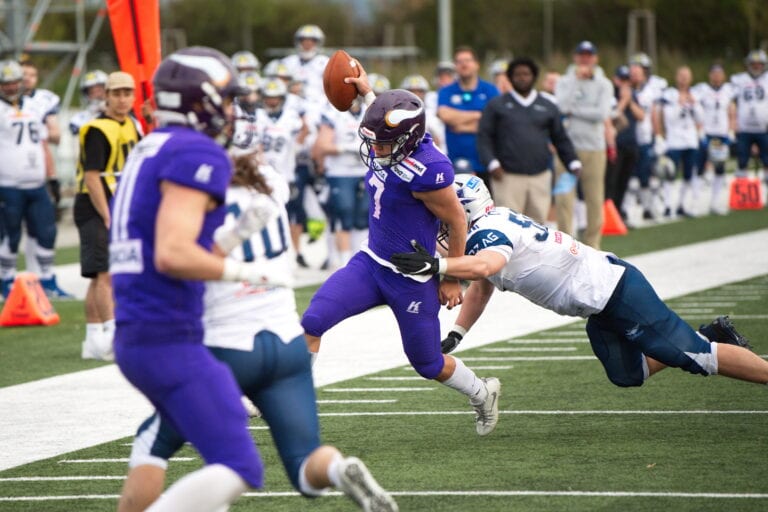 Vikings Division Team startet mit Sieg über die Steelsharks Traun in die Meisterschaft