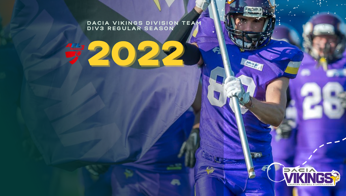 #AFLDiv3 – Dacia Vikings Division Team startklar für die 2022 Saison