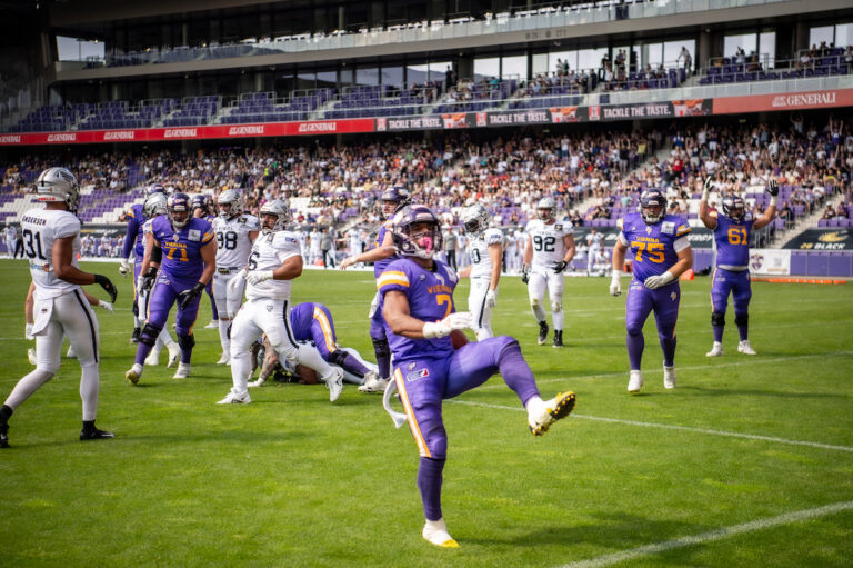 ELF: Vikings gewinnen auch zweites Battle of Austria gegen Raiders