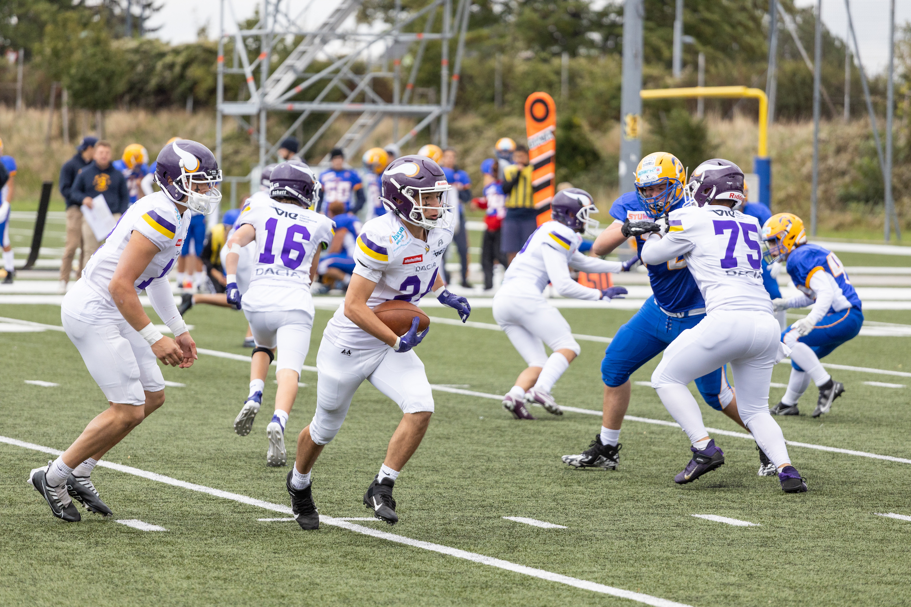 15. Oktober: Großer Nachwuchs Gameday im Vikings Footballzentrum