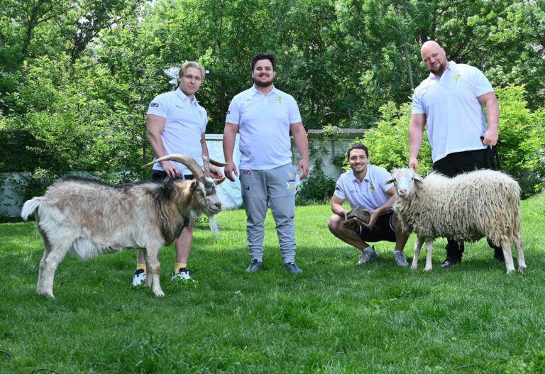 Touchdown für die Tierliebe – Vienna Vikings Profis übernehmen Patenschaften