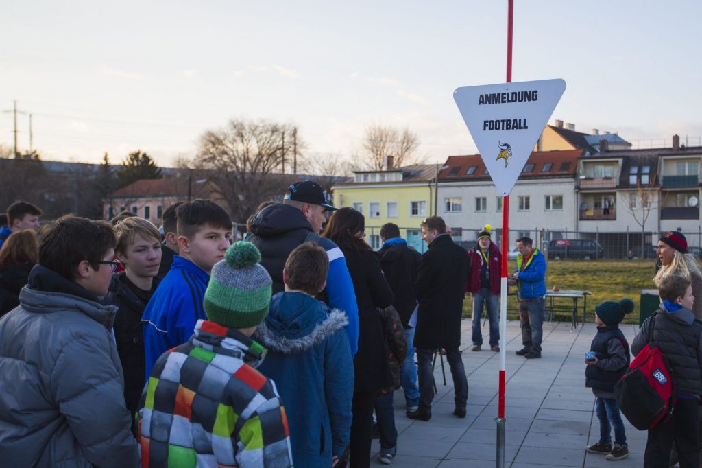 Das war das Football Tryout im Frühling 2015