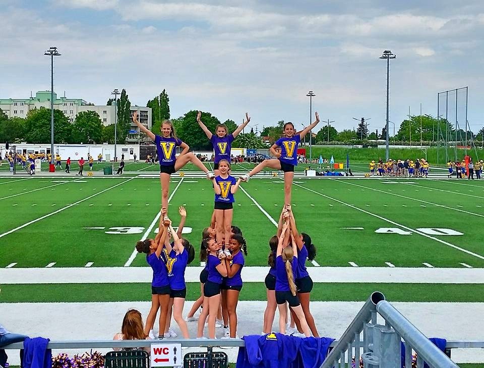 Vienna Vikings bei der ELITE Cheerleading Championship in Bottrop