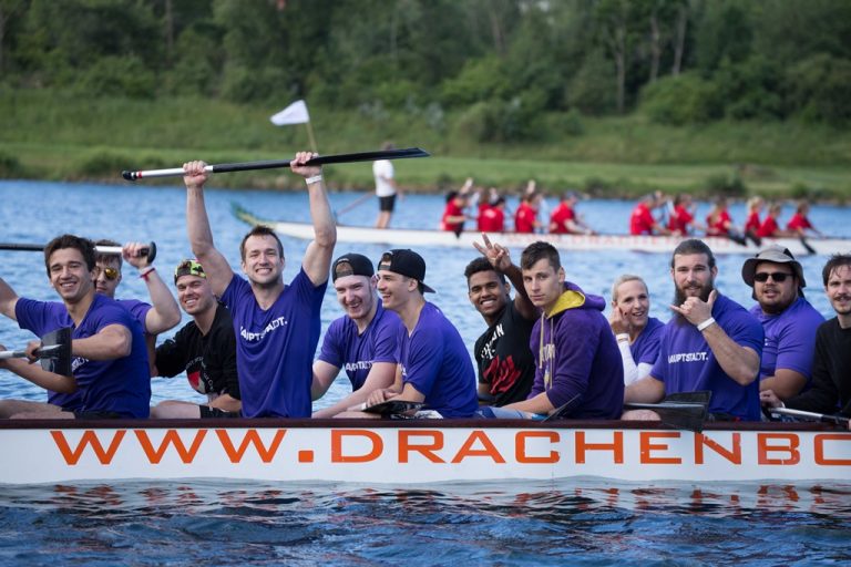 Dacia Vikings beim Drachenboot Cup 2017