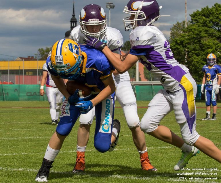 U15 Giants vs Vikings: Amtierender U15 Österr. Meister begrüßt amtierenden Vize-Meister auf der Raveline