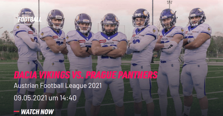 LIVESTREAM: Dacia Vikings vs. Prague Black Panthers