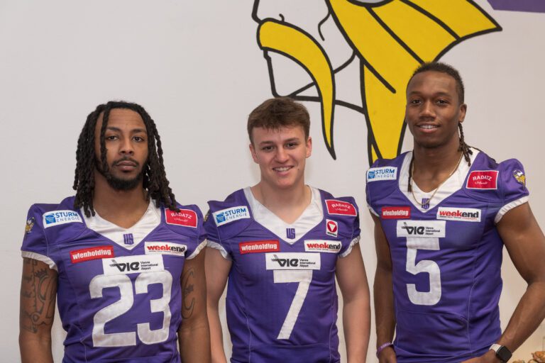 Vienna Vikings gehen mit zwei US-Import Spielern in die AFL Saison 2023