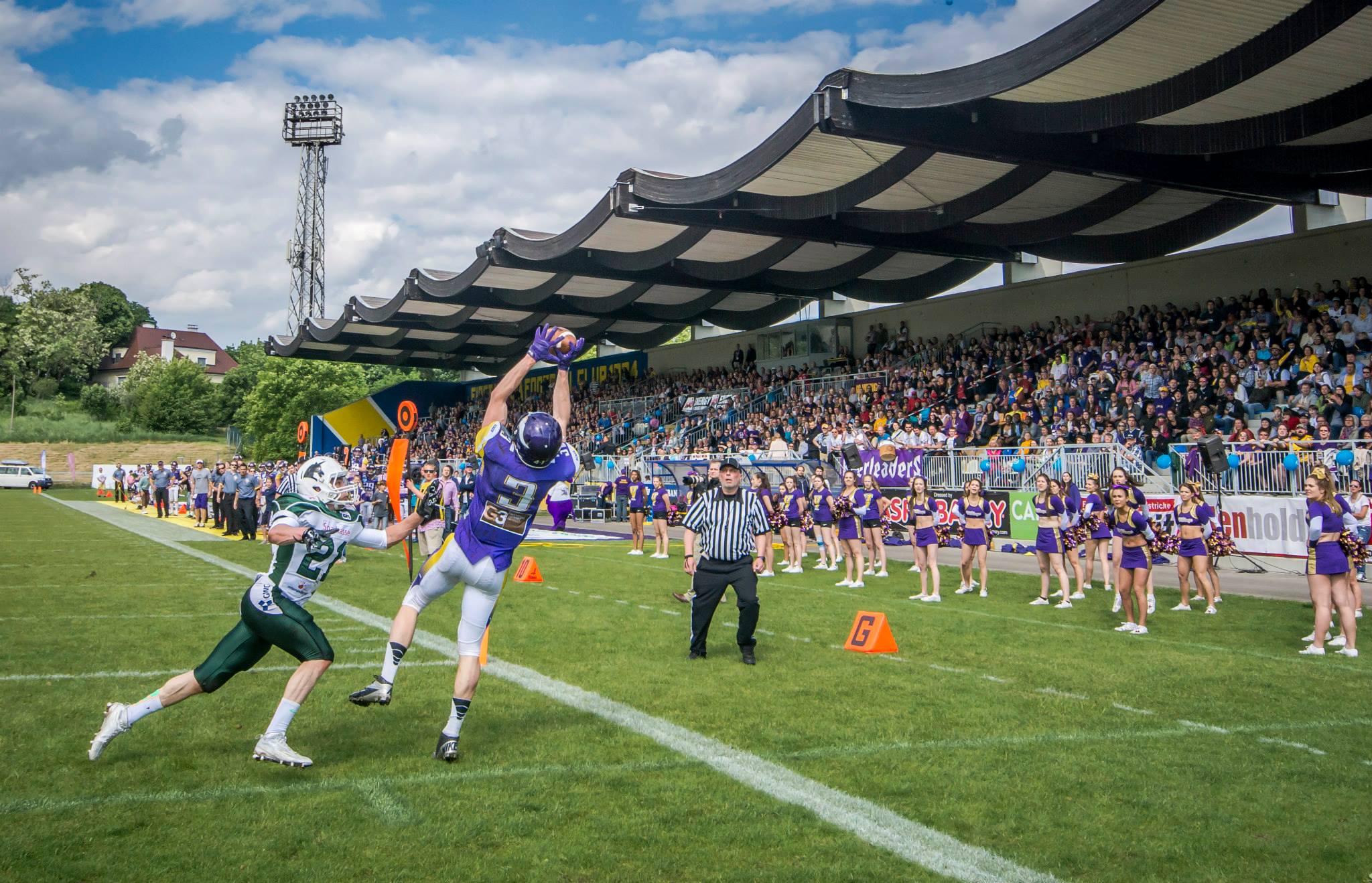 Vienna Vikings empfangen Leipzig, Breslau und Berlin auf der Hohen Warte